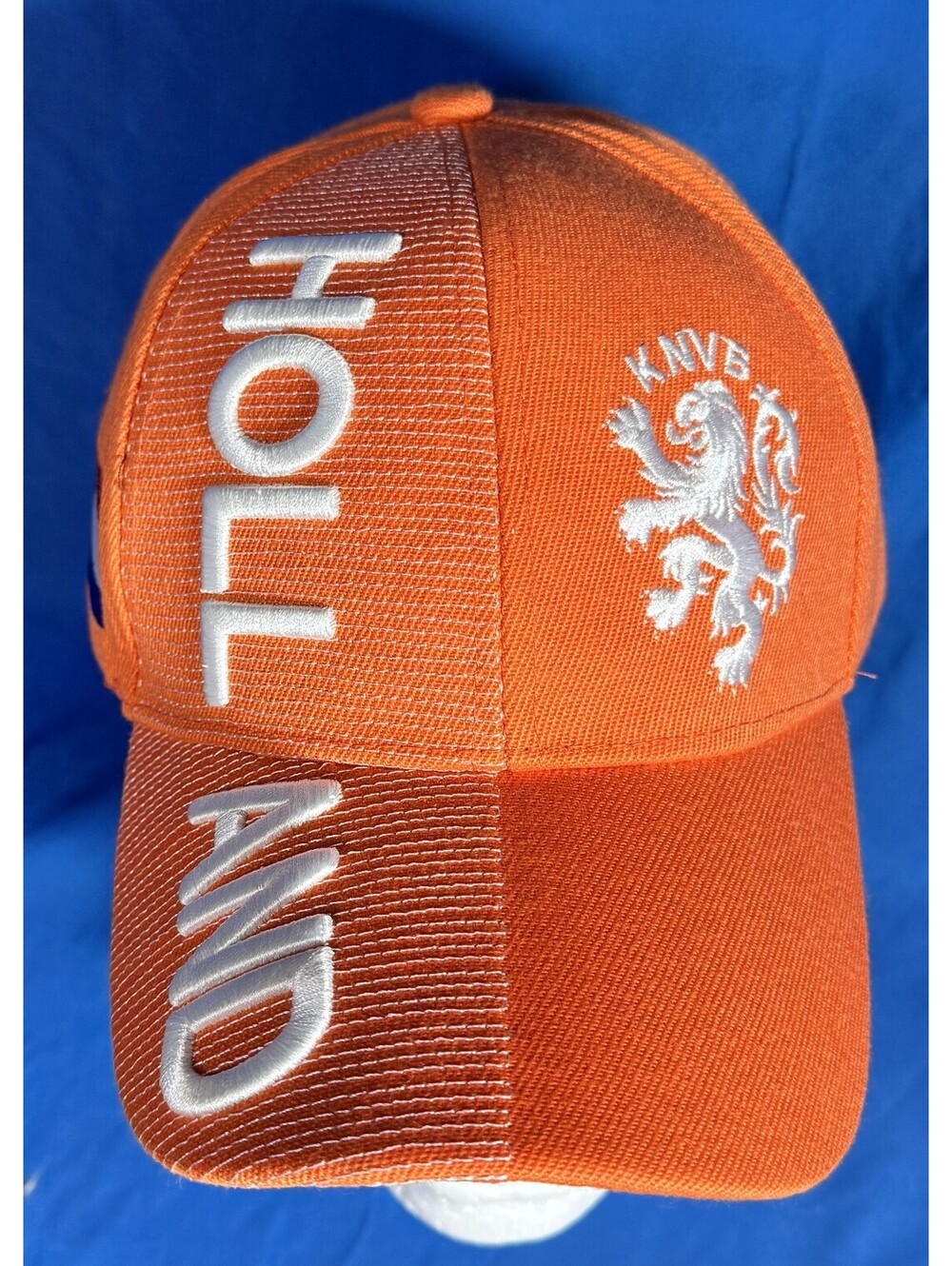 Holland National Football Team (KNVB) Hat Embroidered Patches Soccer Icon NWT